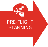 Selected pre-flight planning